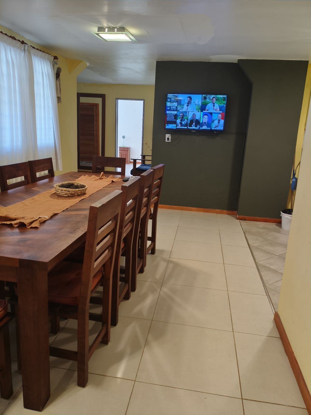 Comedor amplio de la casa